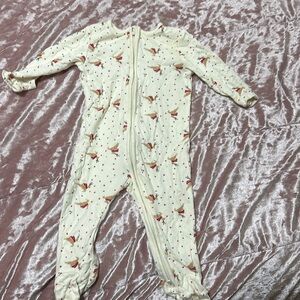 Mori two way zipper onesie